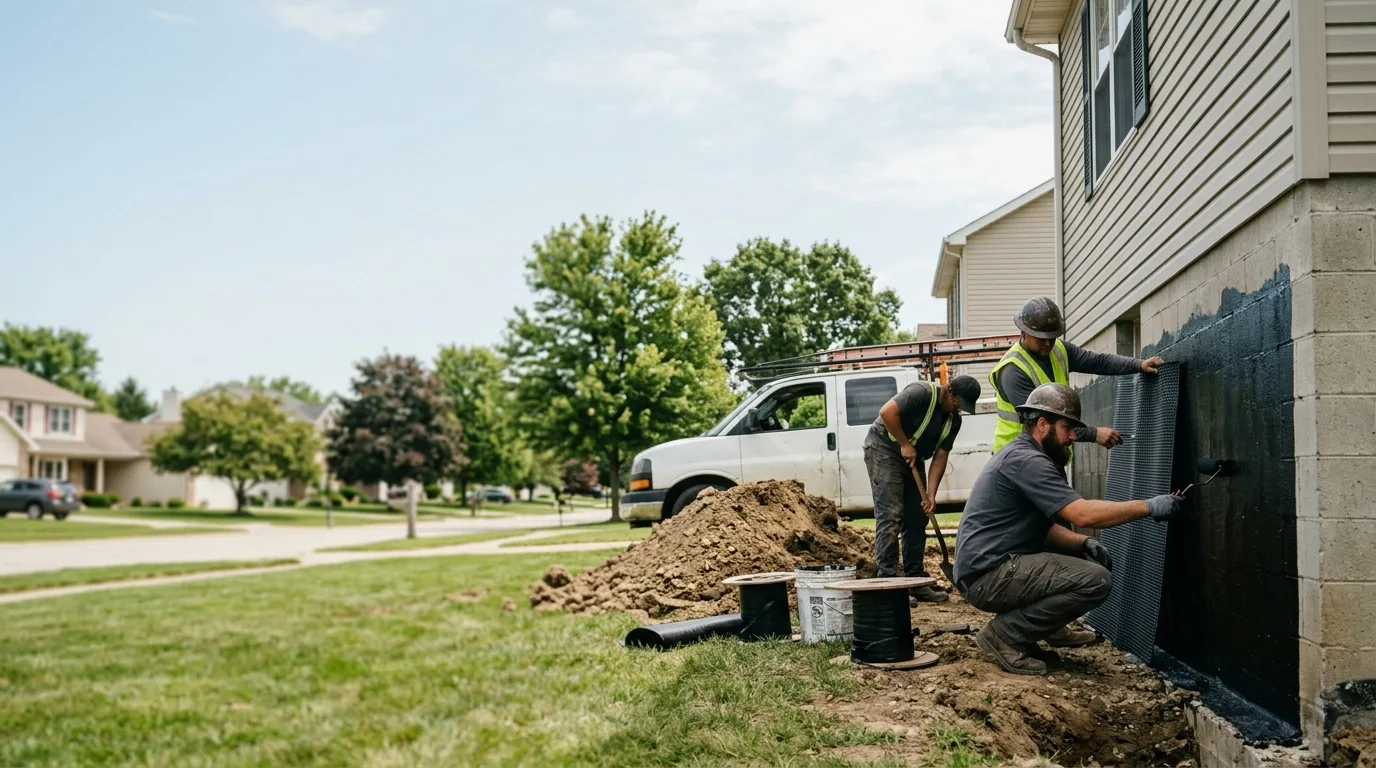 Basement Waterproofing in Homer, OH near me